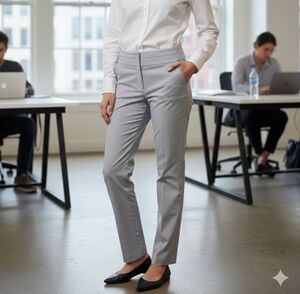 Reitmans Light Gray Women's Trousers